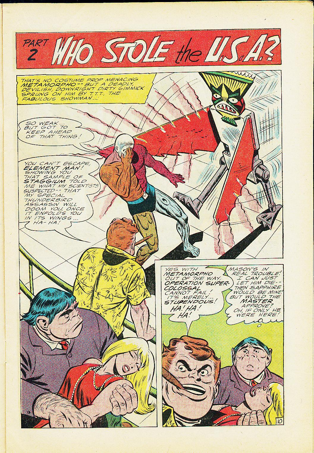 Read online Metamorpho comic -  Issue #3 - 15
