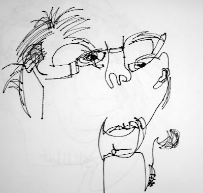 East Meets West - Drawing in the Space Between: Blind Contour vs ...
