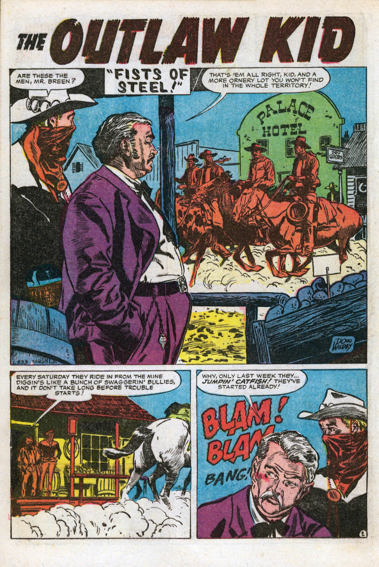 Read online The Outlaw Kid (1954) comic -  Issue #17 - 16