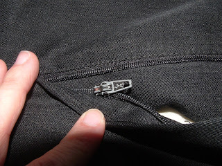 Pieces by Polly: Easy Fix for Busted Zipper - Hand-Me-Down REHAB