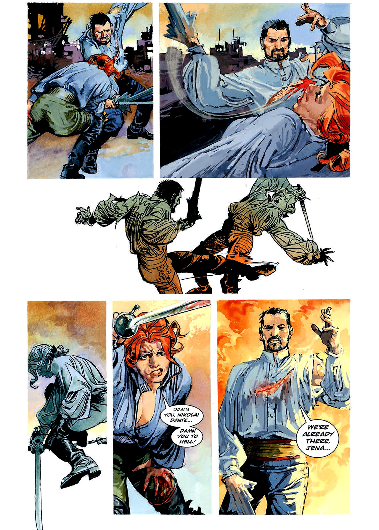 Read online Nikolai Dante comic -  Issue # TPB 4 - 98