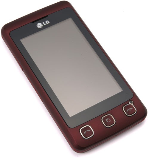 Technology News LG KP500 in red in Ukraine