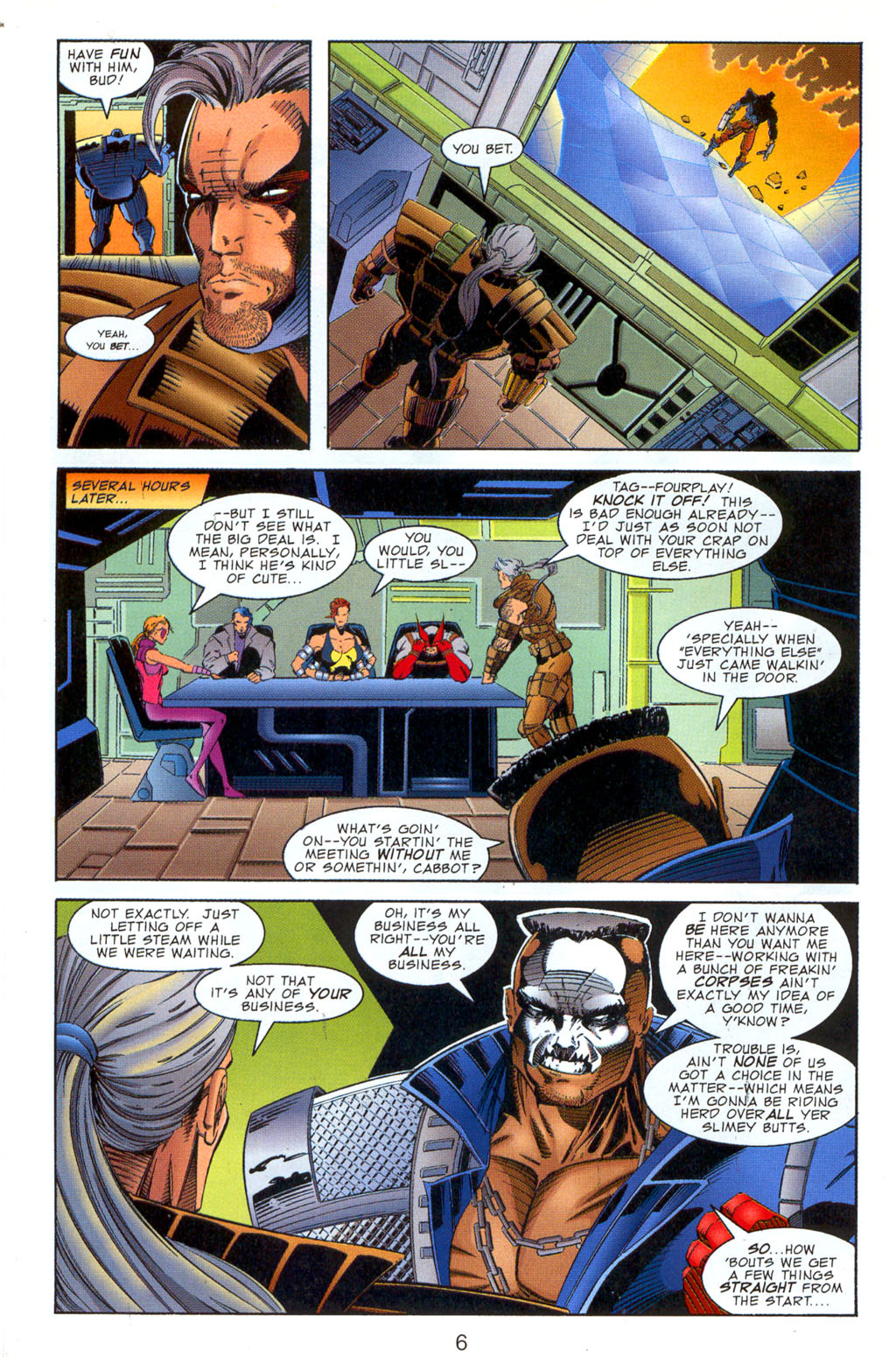 Read online Bloodstrike (1993) comic -  Issue #7 - 8