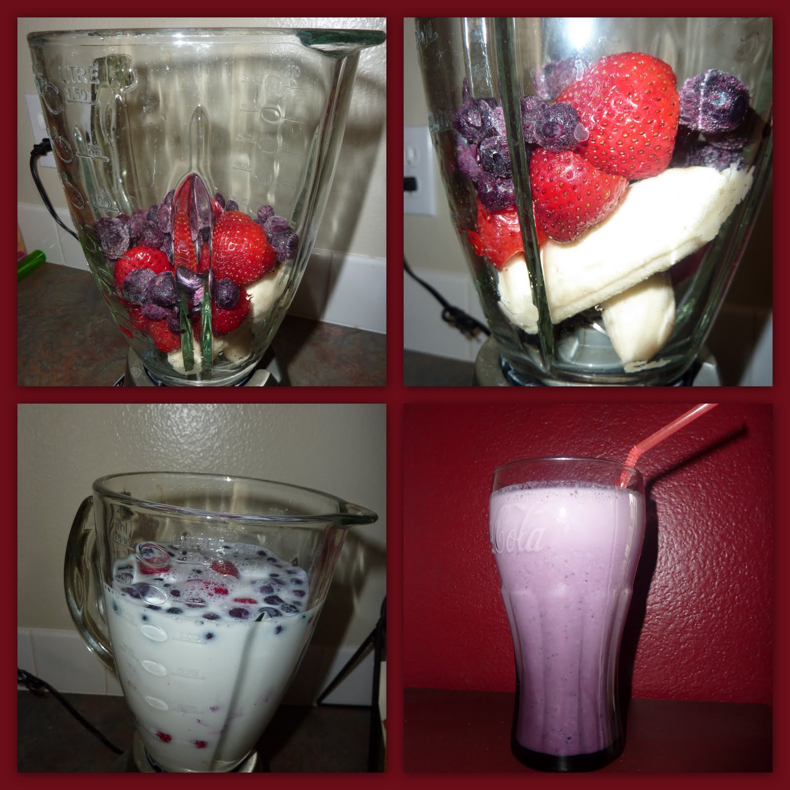 No time to be bored Fruity Shake Recipe