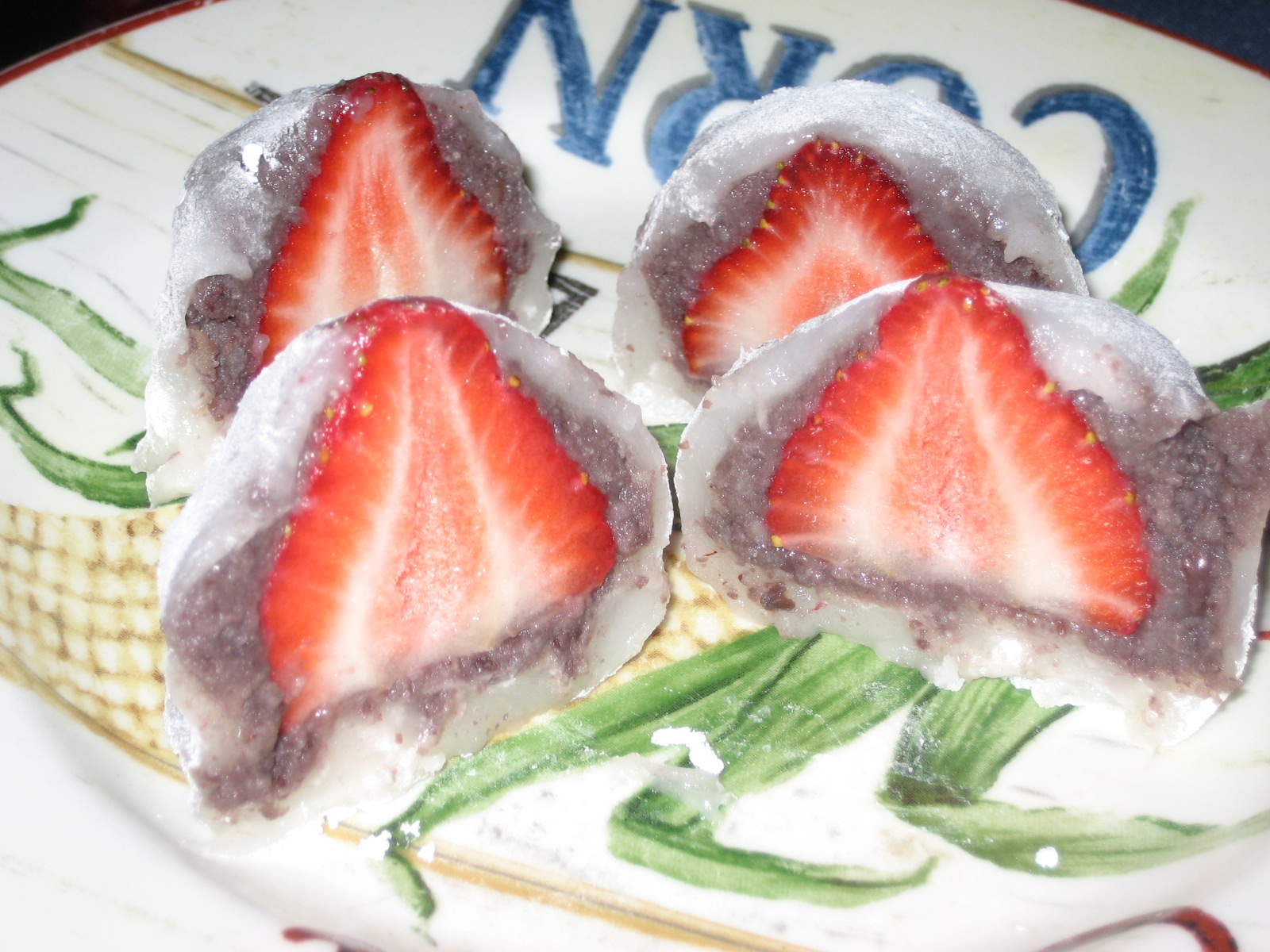 Eewern's Recipes Strawberry Daifuku