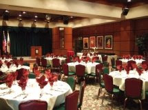 Our elegant banquet room