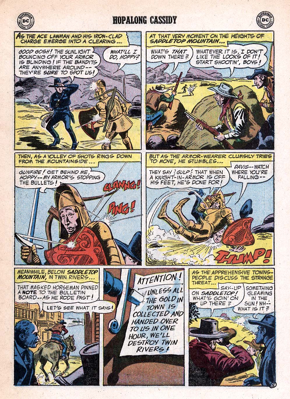 Read online Hopalong Cassidy comic -  Issue #109 - 6