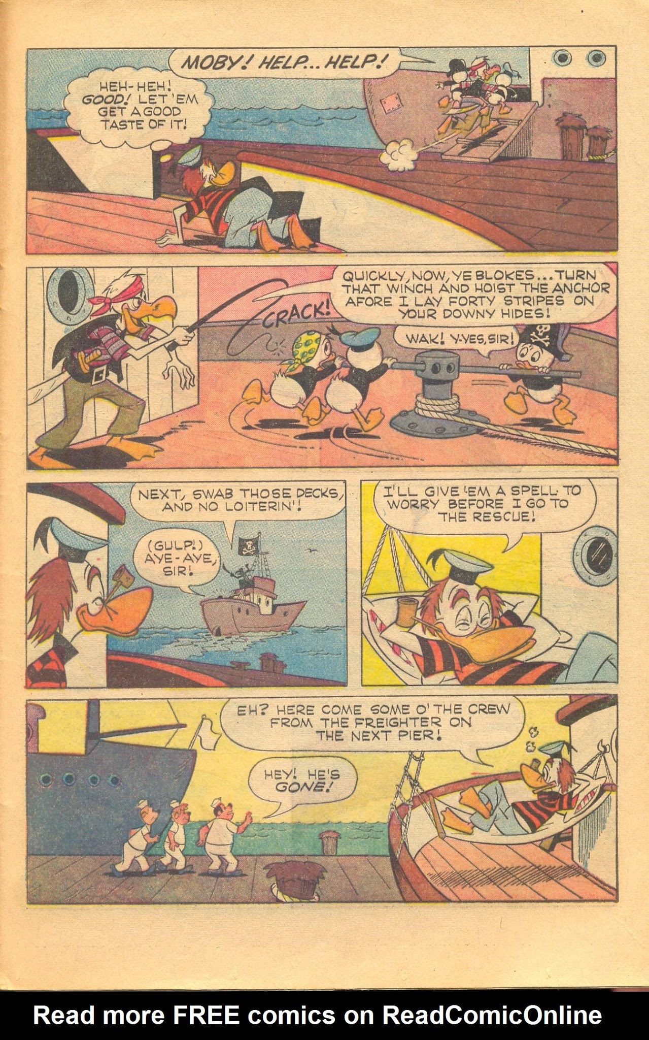 Read online Moby Duck comic -  Issue #6 - 21