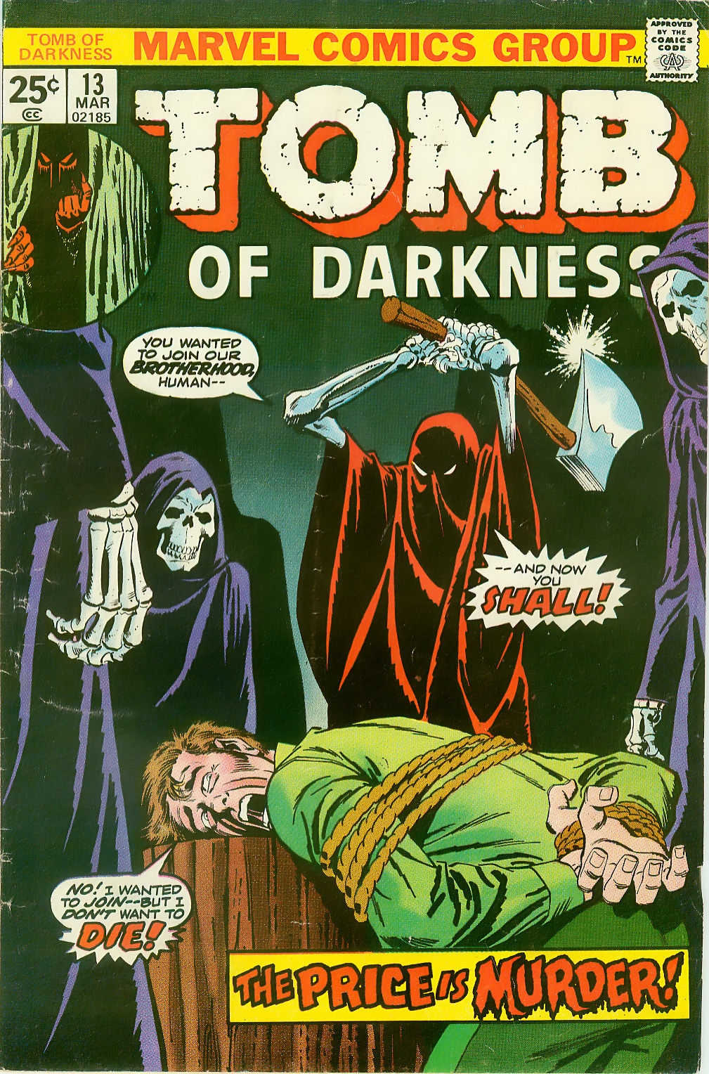 Read online Tomb of Darkness comic -  Issue #13 - 1