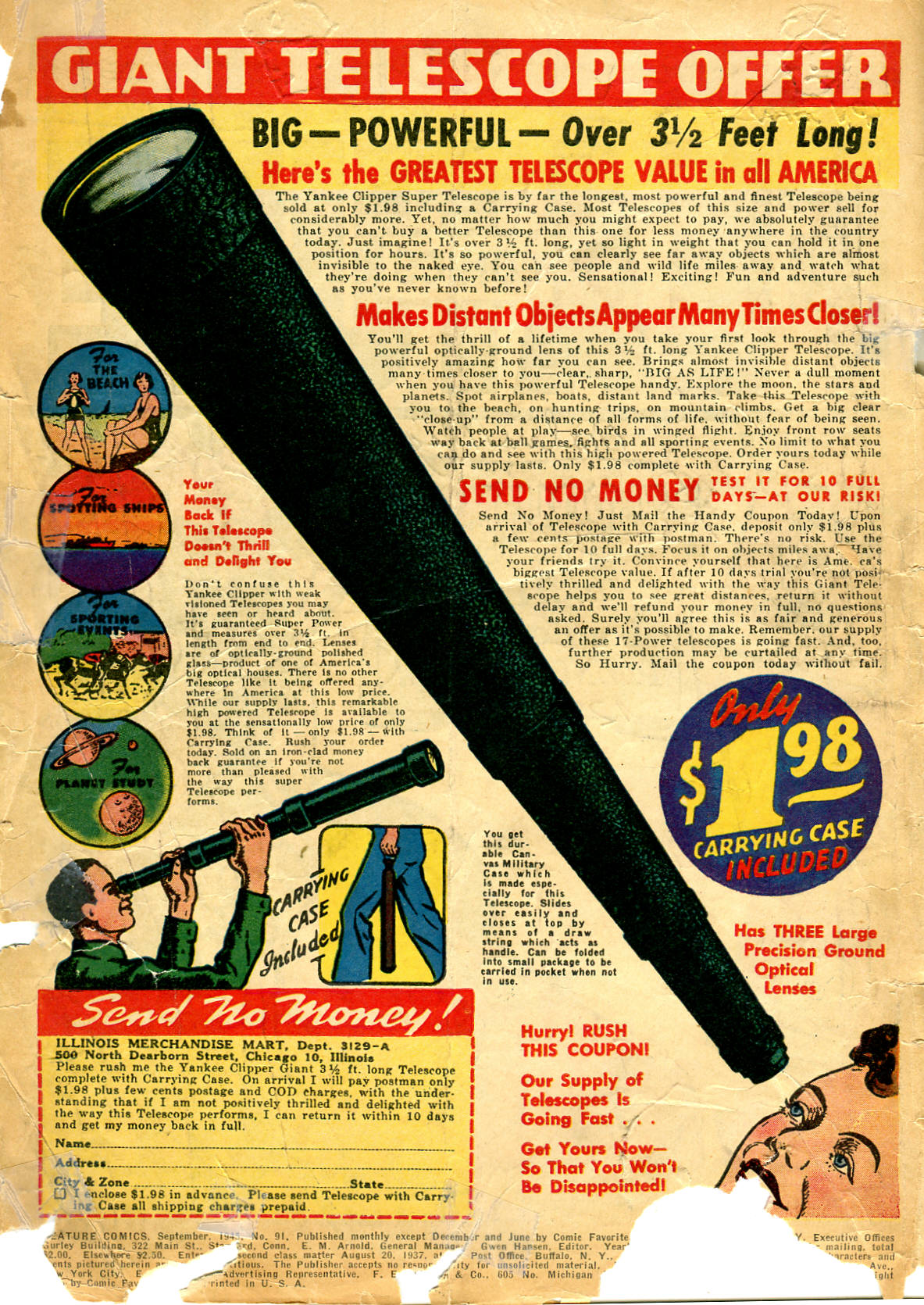 Read online Feature Comics comic -  Issue #91 - 2