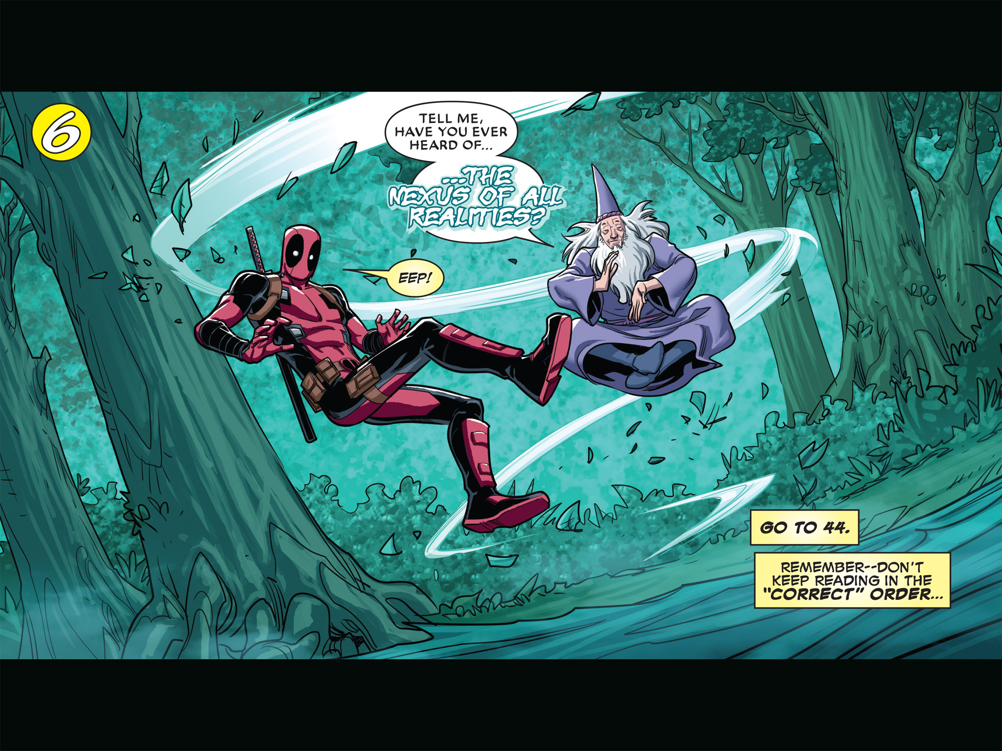 Read online You Are Deadpool comic -  Issue #3 - 8