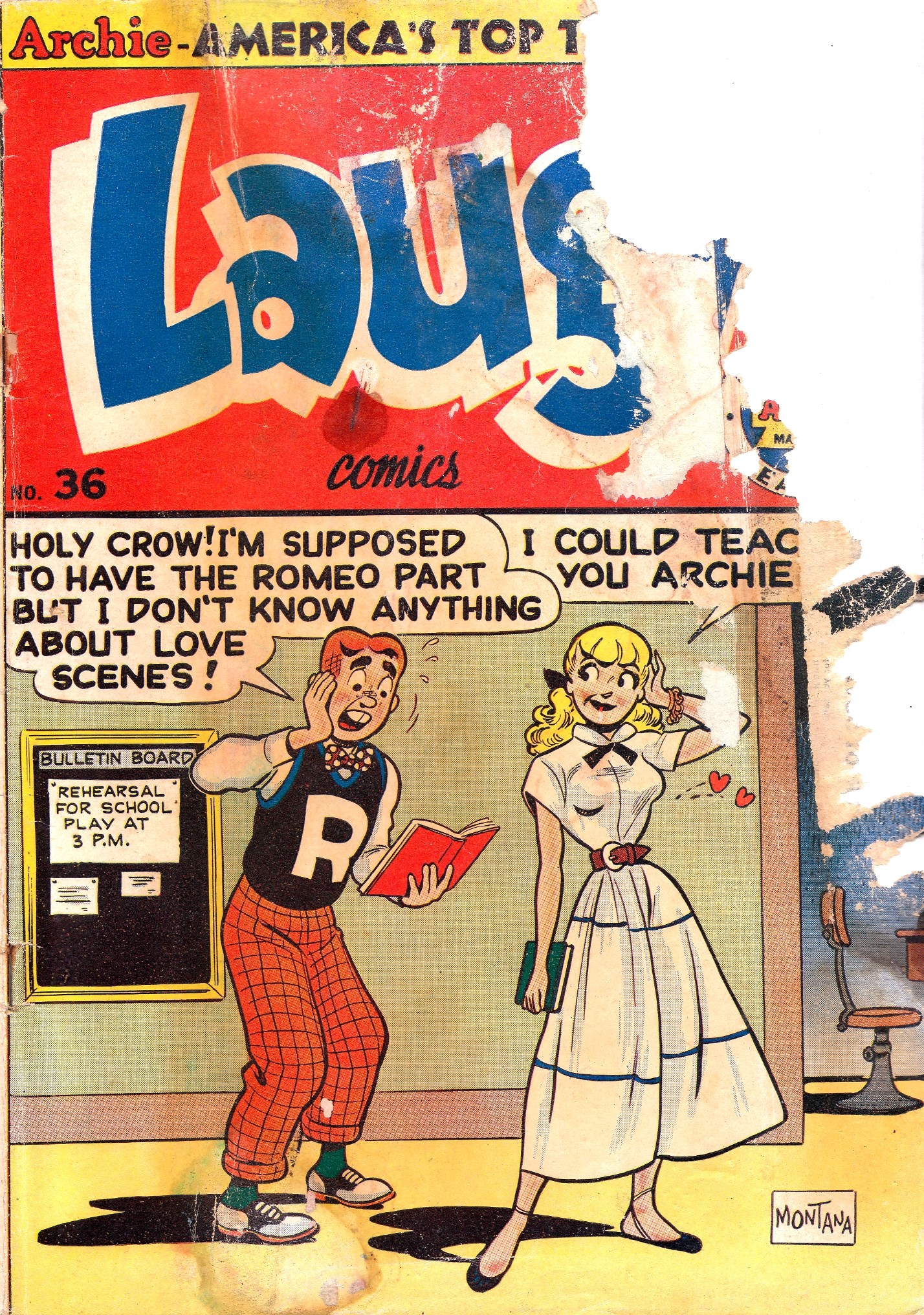 Read online Laugh (Comics) comic -  Issue #36 - 2
