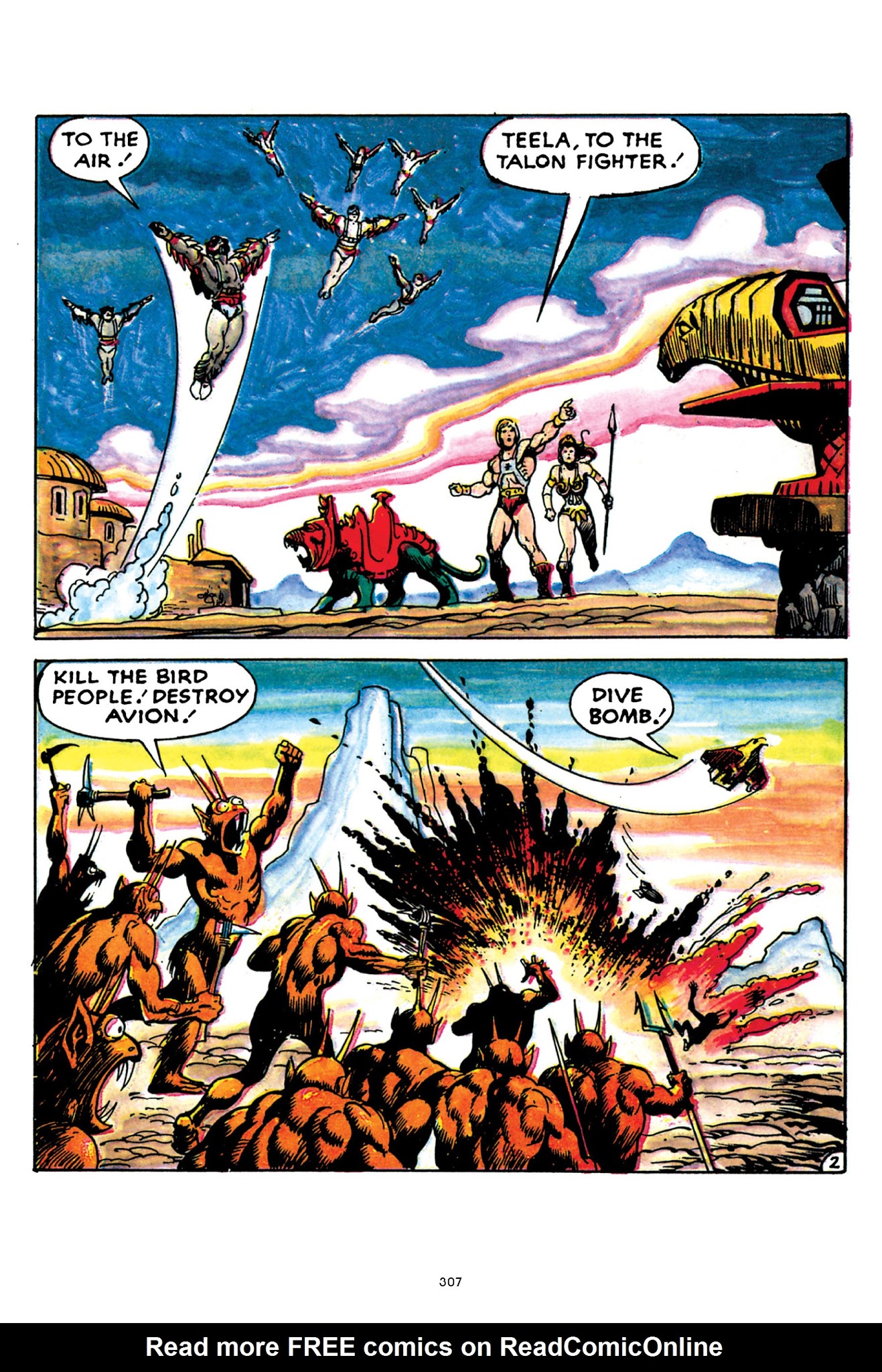 Read online He-Man and the Masters of the Universe Minicomic Collection comic -  Issue # TPB 1 - 303