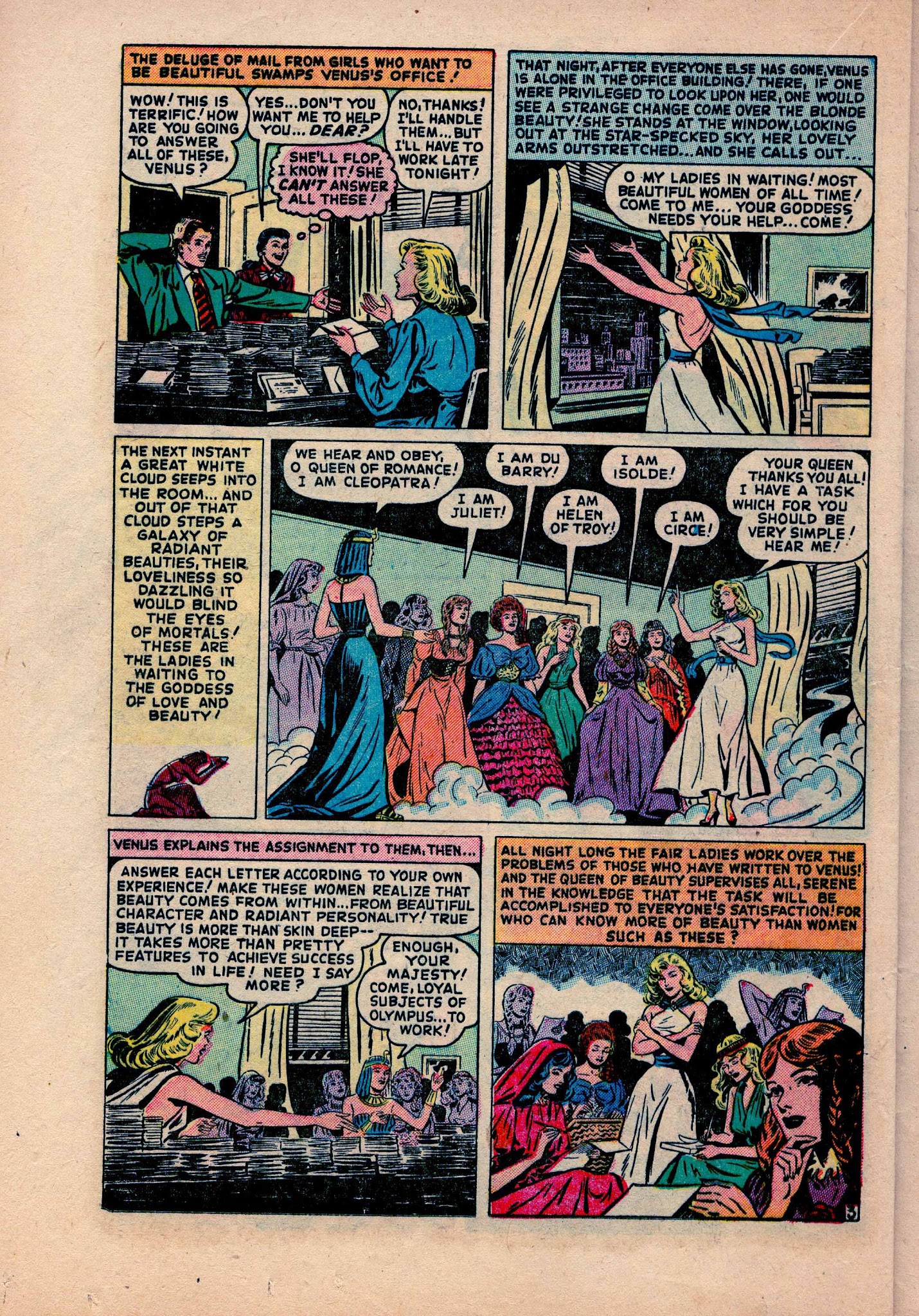 Read online Venus (1948) comic -  Issue #9 - 36