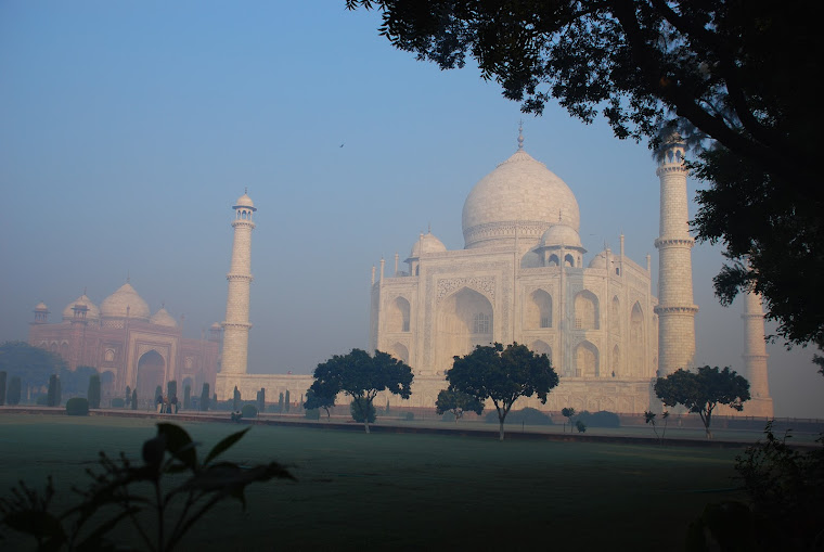 The Taj at sunrise