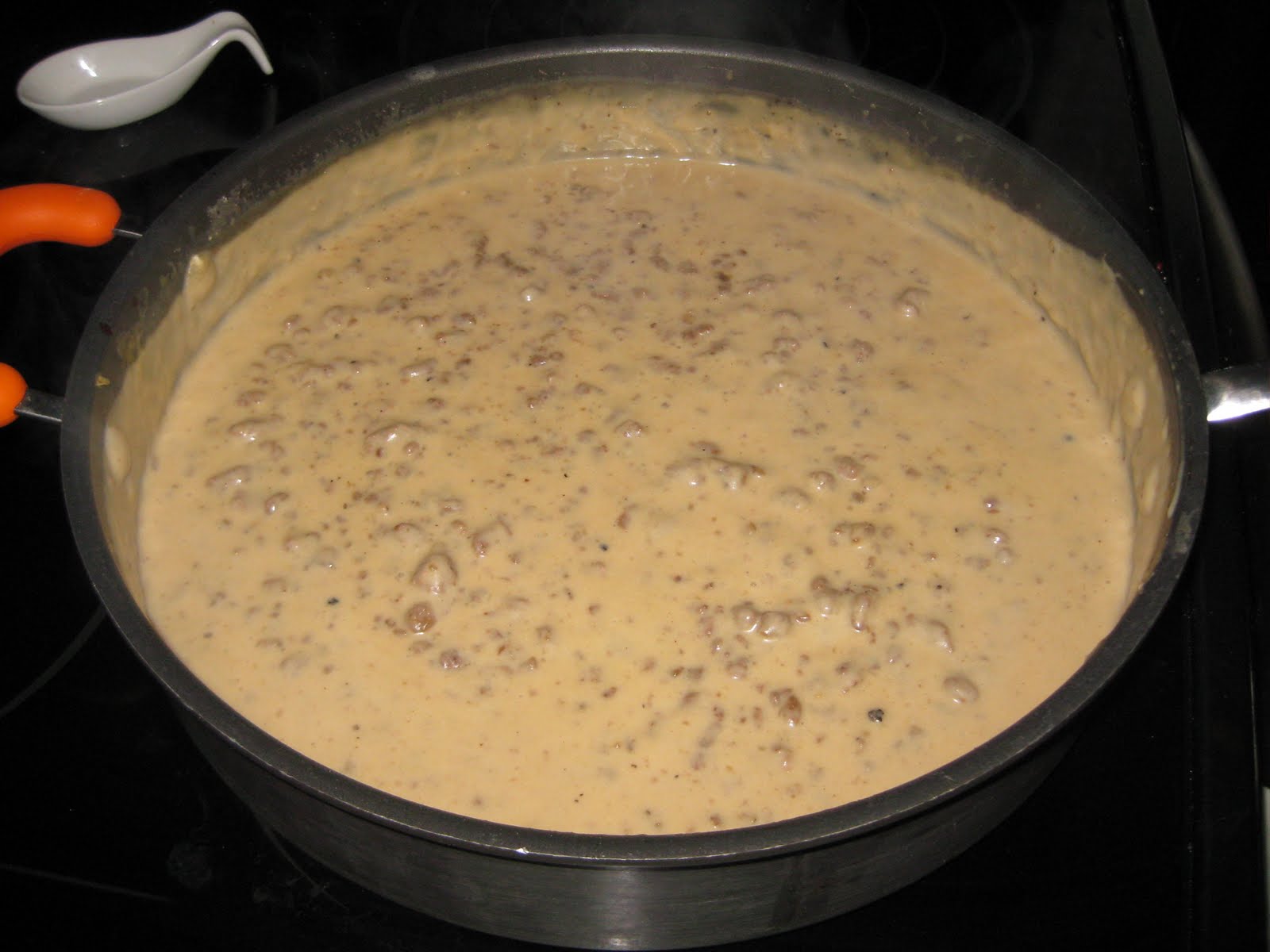 JoJo's Num Nums: Rice & Hamburger Gravy