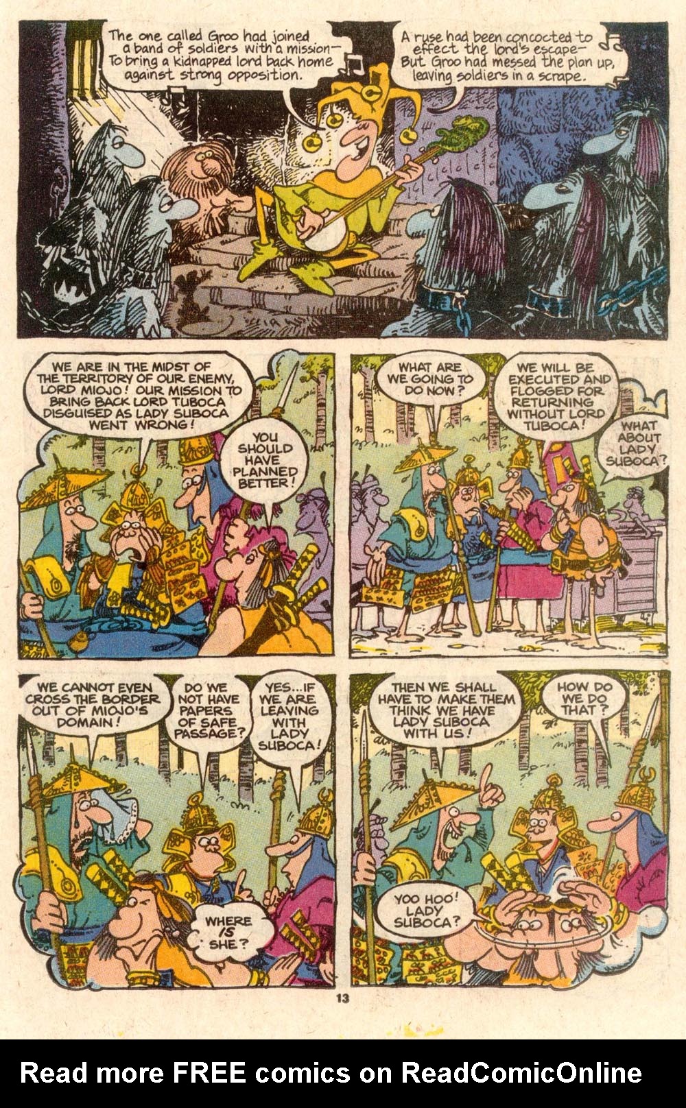 Read online Sergio Aragonés Groo the Wanderer comic -  Issue #56 - 12