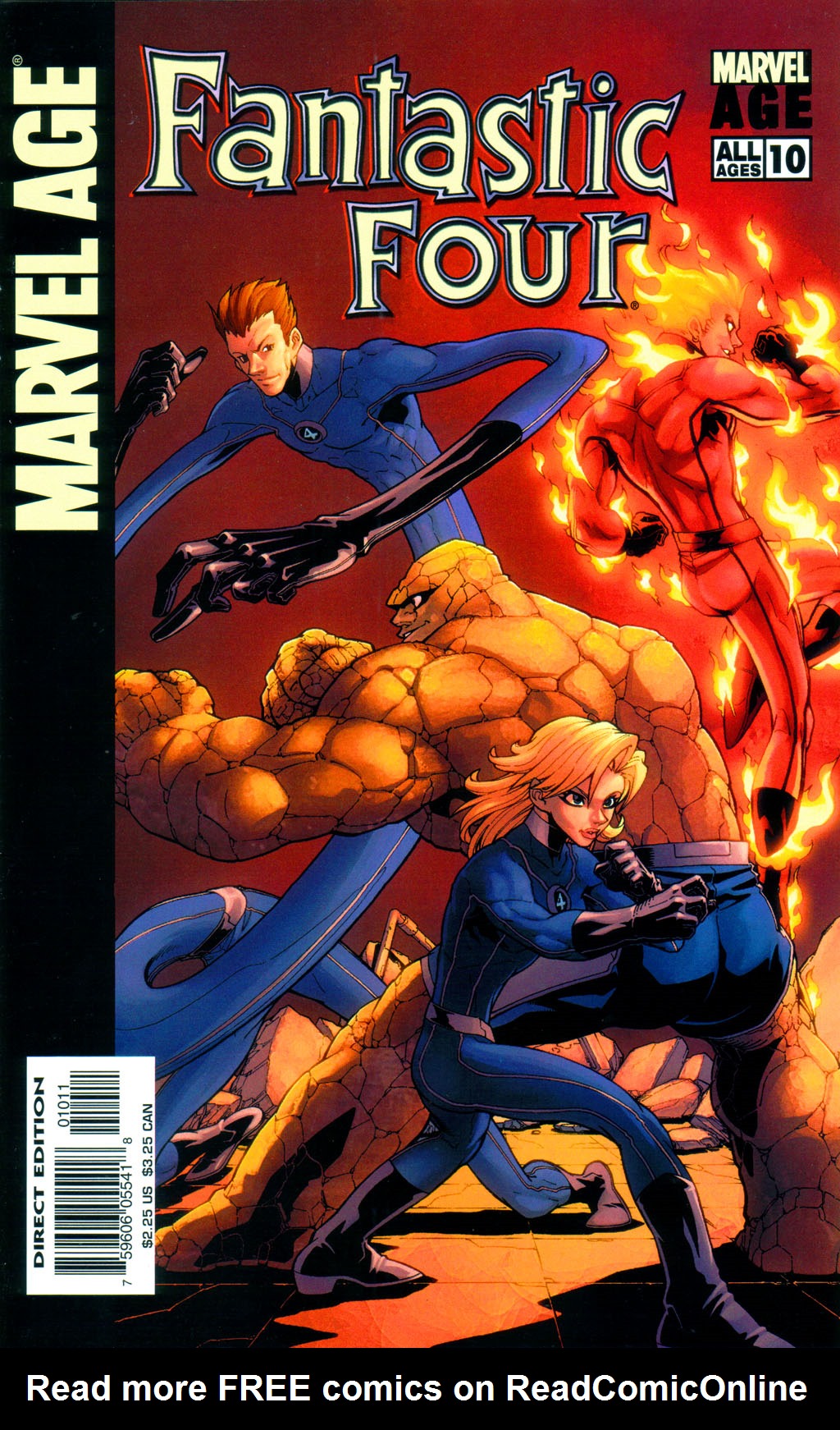 Read online Marvel Age Fantastic Four comic -  Issue #10 - 1