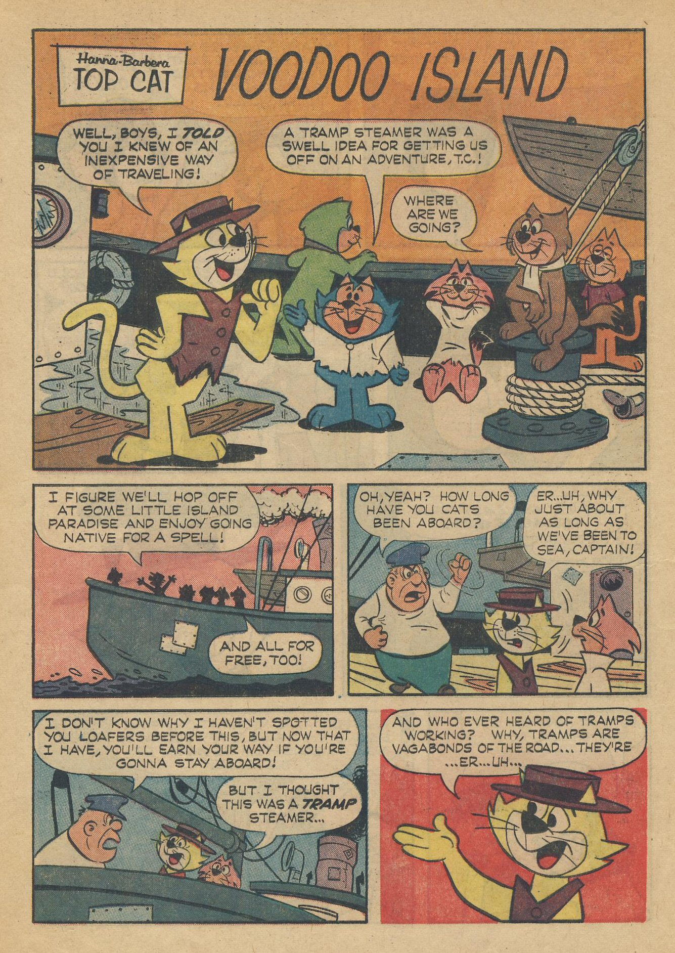 Read online Top Cat (1962) comic -  Issue #14 - 16