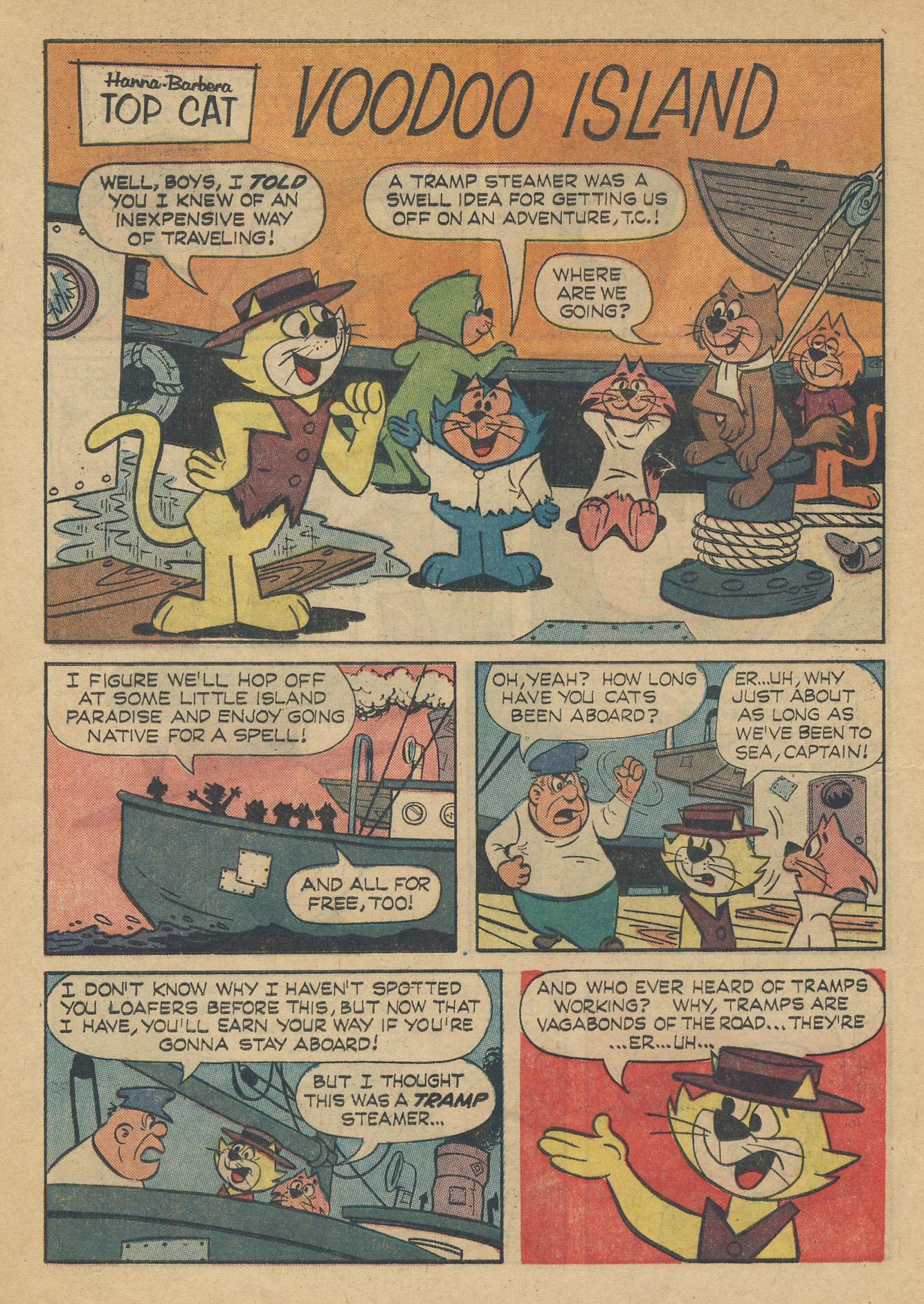Read online Top Cat (1962) comic -  Issue #14 - 16