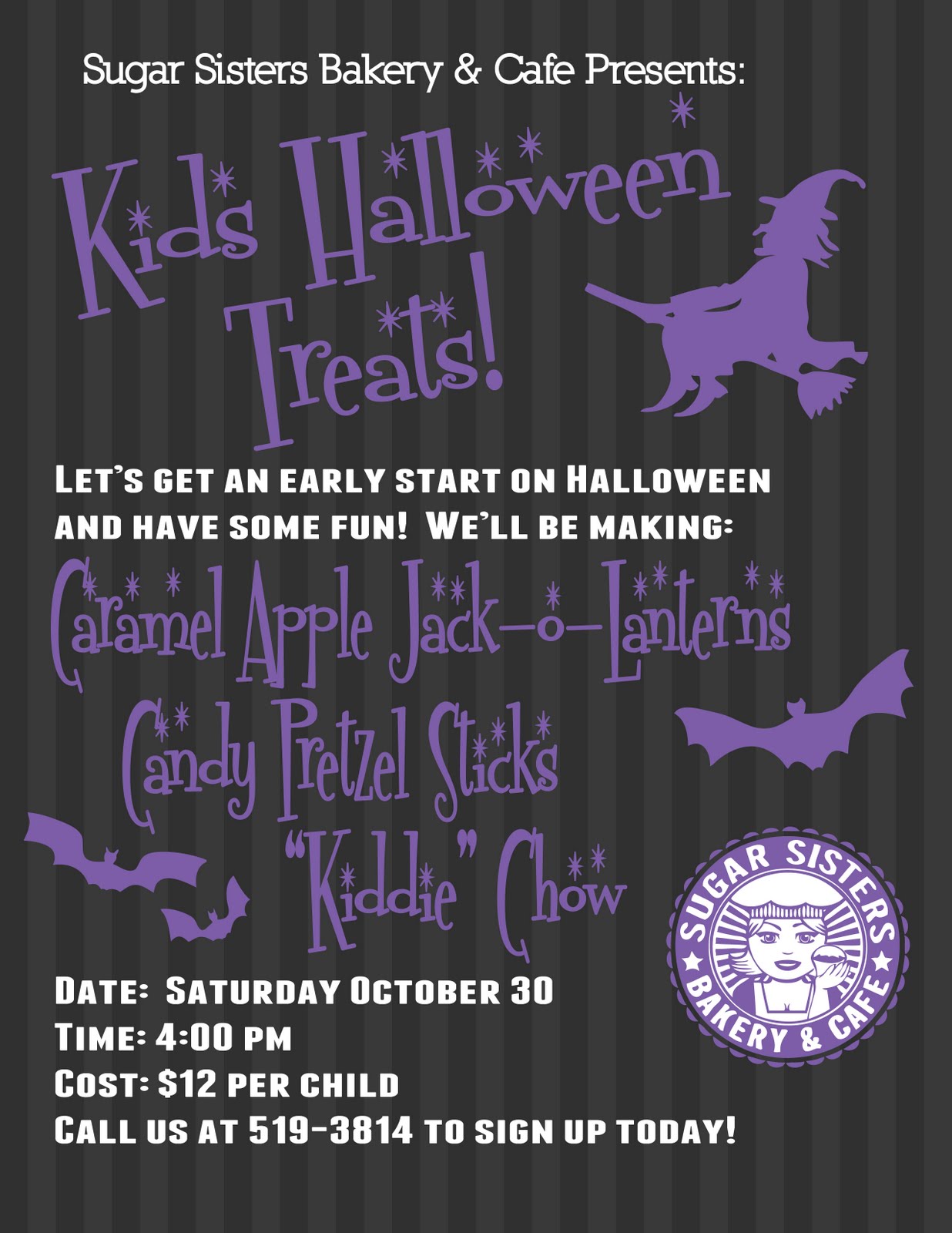 Sugar Sister's bakery blog