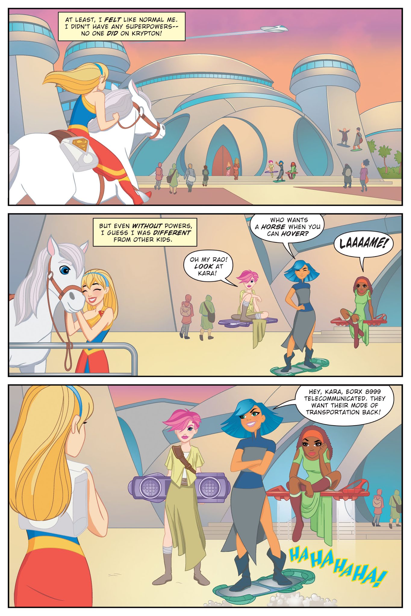 Read online DC Super Hero Girls: Finals Crisis comic -  Issue # TPB - 20