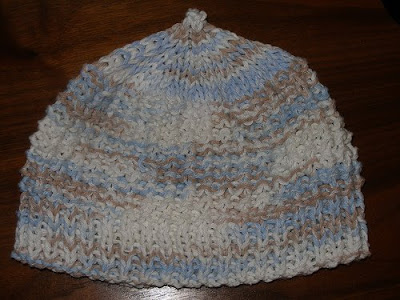 Bandana style scarf hat pattern I made today pattern available