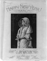 Happy New Year March, REPRODUCTION NUMBER:  LC-USZ62-50167, Library of Congress Prints and Photographs Division.