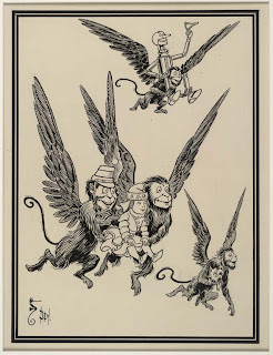 Wizard of Oz Flying Monkeys ClipArt Image