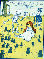 Wizard of Oz Dorothy Scarecrow Tin Woodman Clip Art image