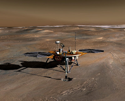 Phoenix Mars Lander on Mars