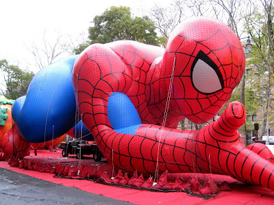 Spider Man Balloon Macy S Thanksgiving Day Parade Public