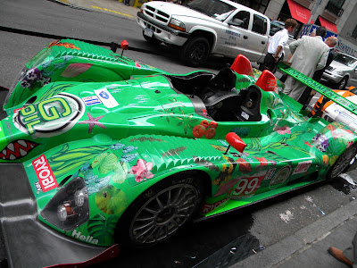 Green Hybrid Race Car