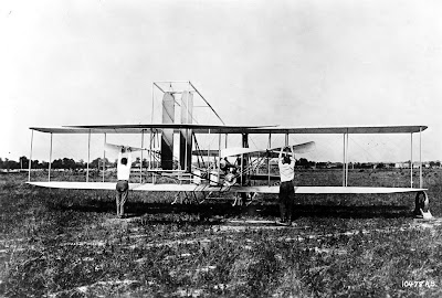 The Wright brothers and Plane