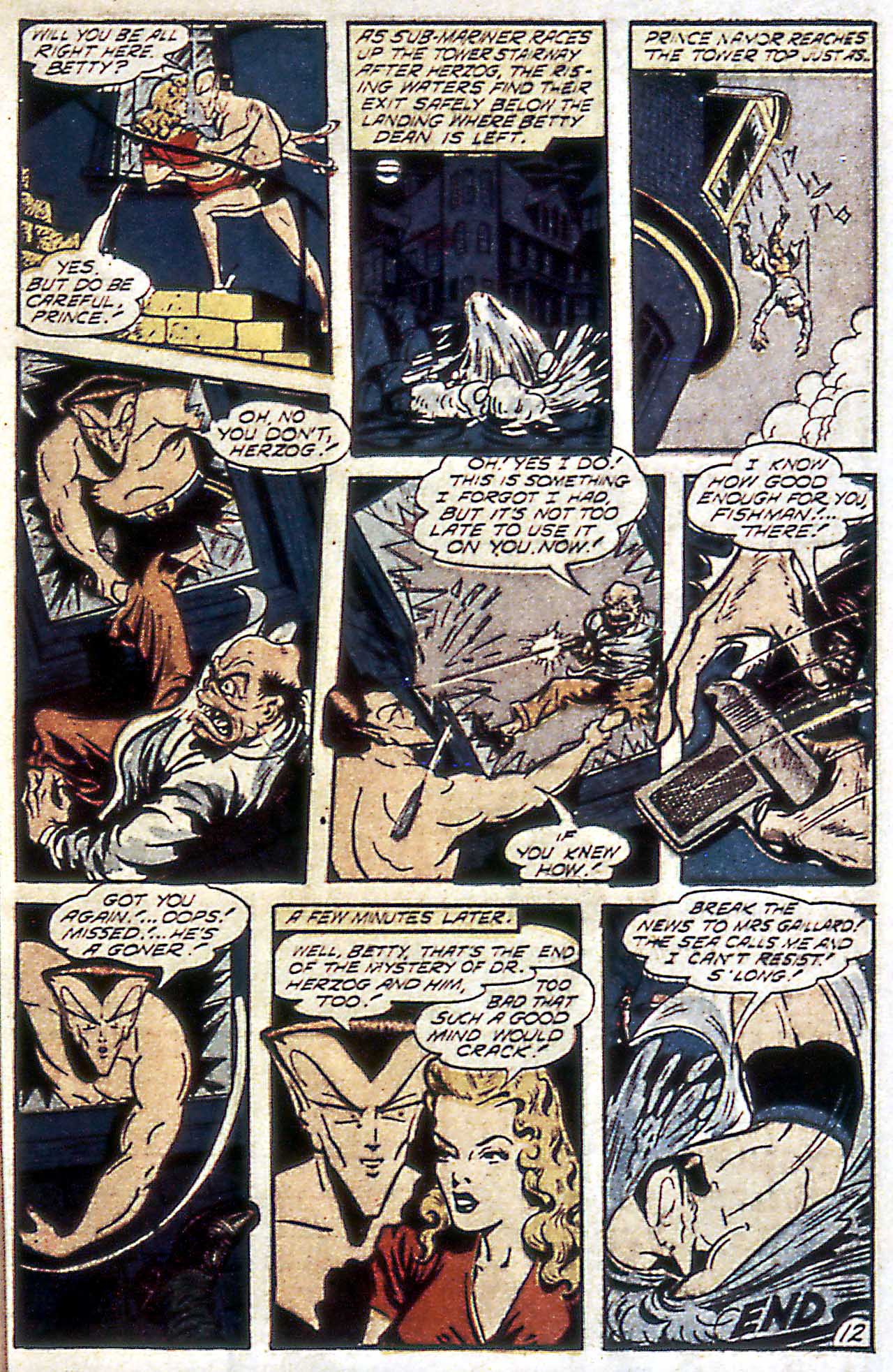 Read online The Human Torch (1940) comic -  Issue #18 - 34