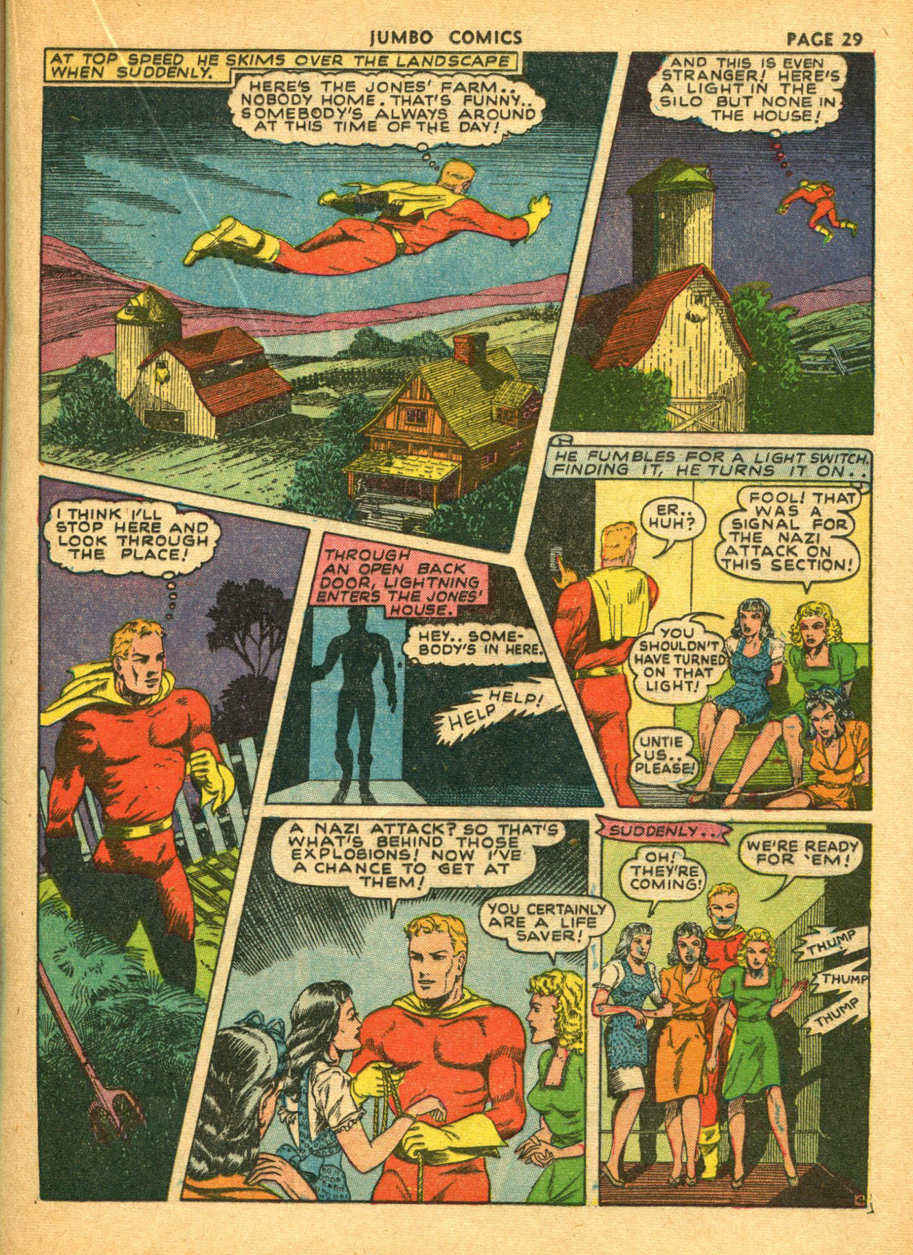 Read online Jumbo Comics comic -  Issue #34 - 32