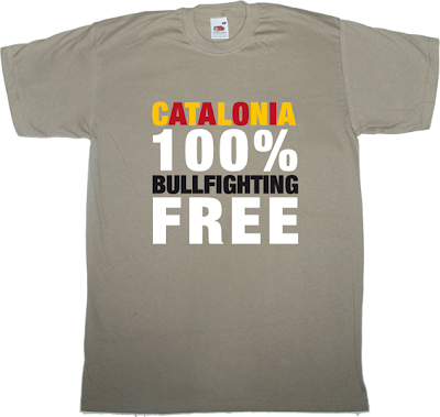 catalonia Bullfighting t-shirt ephemeral-t-shirts