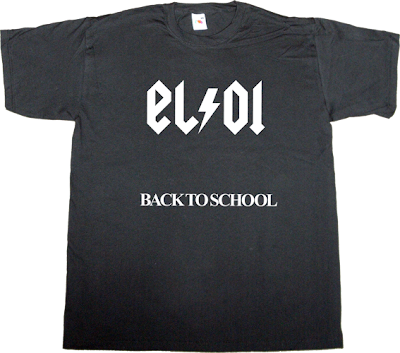autobombing AC/DC back in black back to school t-shirt ephemeral-t-shirts