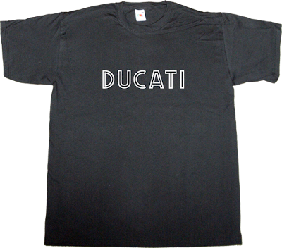 Bikes ducati Motorcycle vintage t-shirt ephemeral-t-shirts