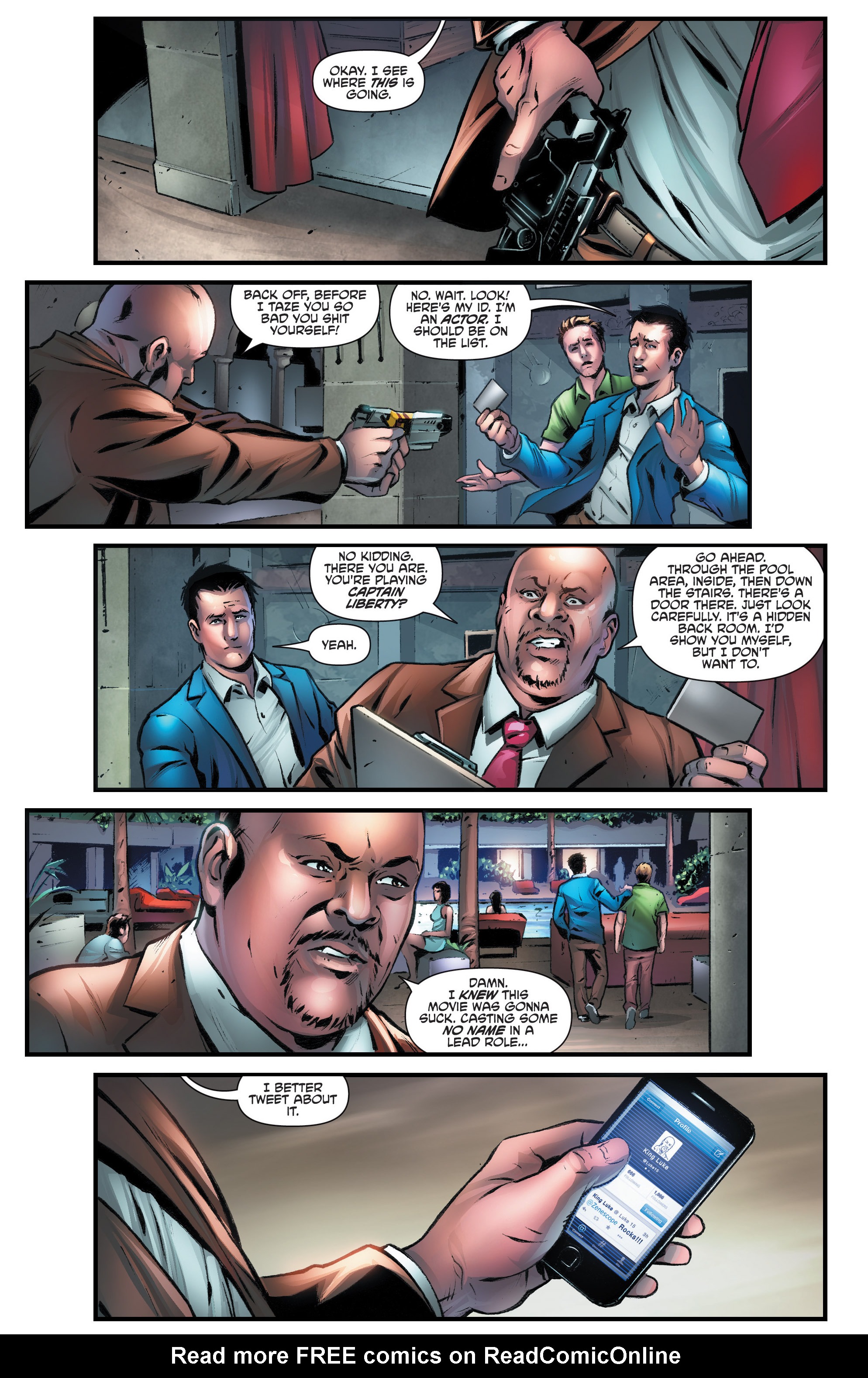 Read online Hollywood Zombie Apocalypse comic -  Issue #1 - 10