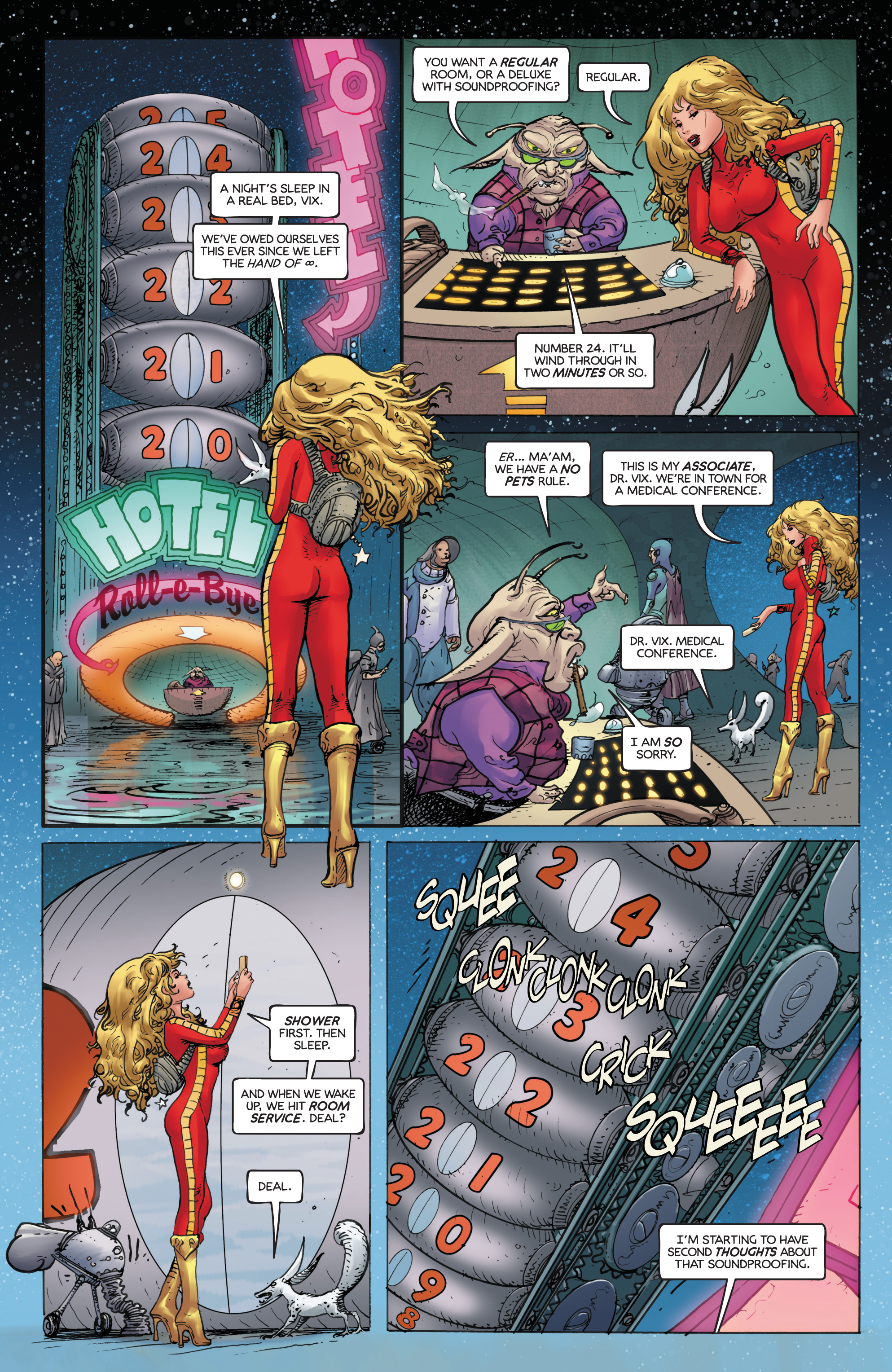 Read online Barbarella (2017) comic -  Issue # _TPB 2 - 10