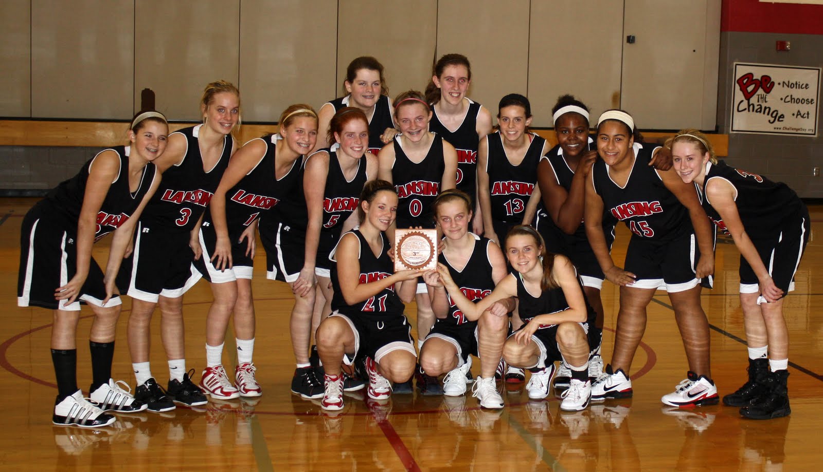 Lansing Middle School Student Newspaper Girls Basketball Pictures