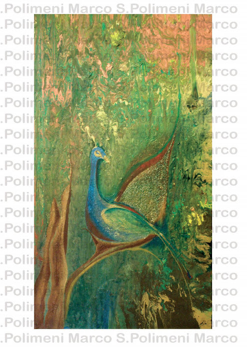 Pavone astratto