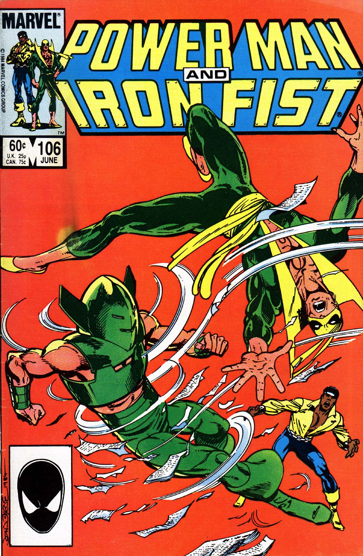 Read online Power Man and Iron Fist (1978) comic -  Issue #106 - 1