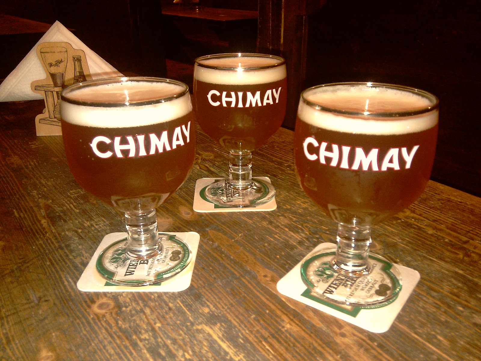 Birreria Monna Lisa Chimay & La Trappe Quadrupel