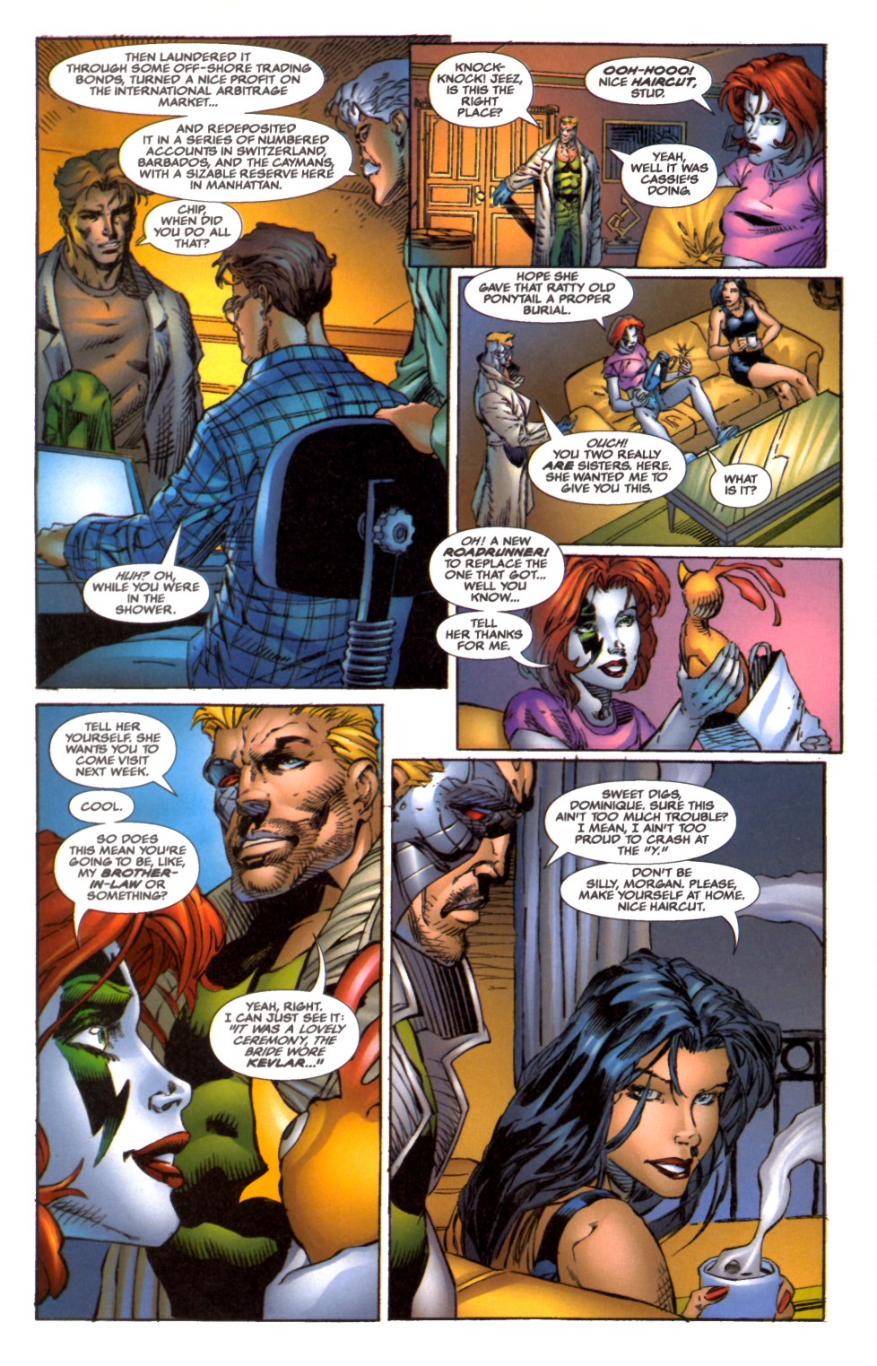 Read online Cyberforce (1993) comic -  Issue #26 - 17