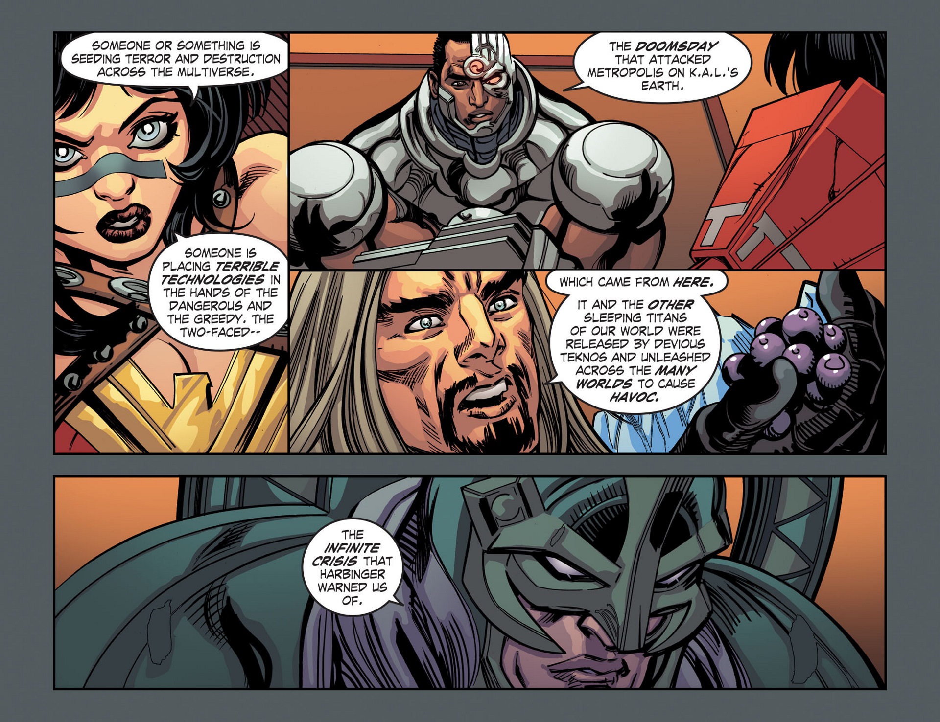 Read online Infinite Crisis: Fight for the Multiverse [I] comic -  Issue #17 - 9