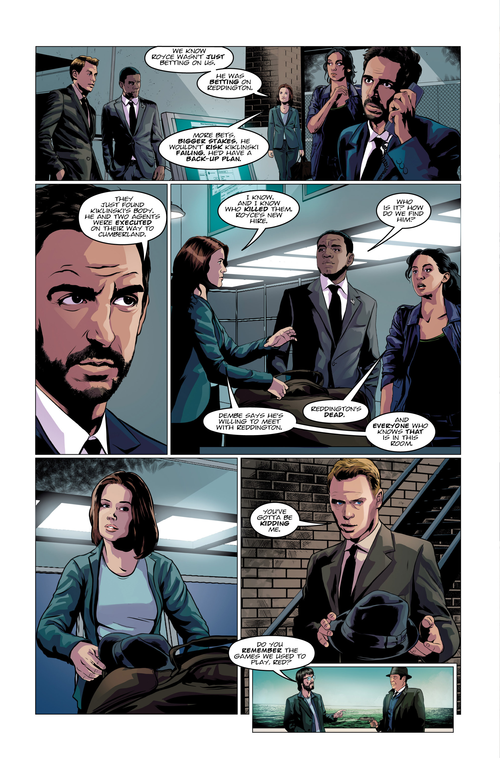 Read online The Blacklist comic -  Issue #3 - 22