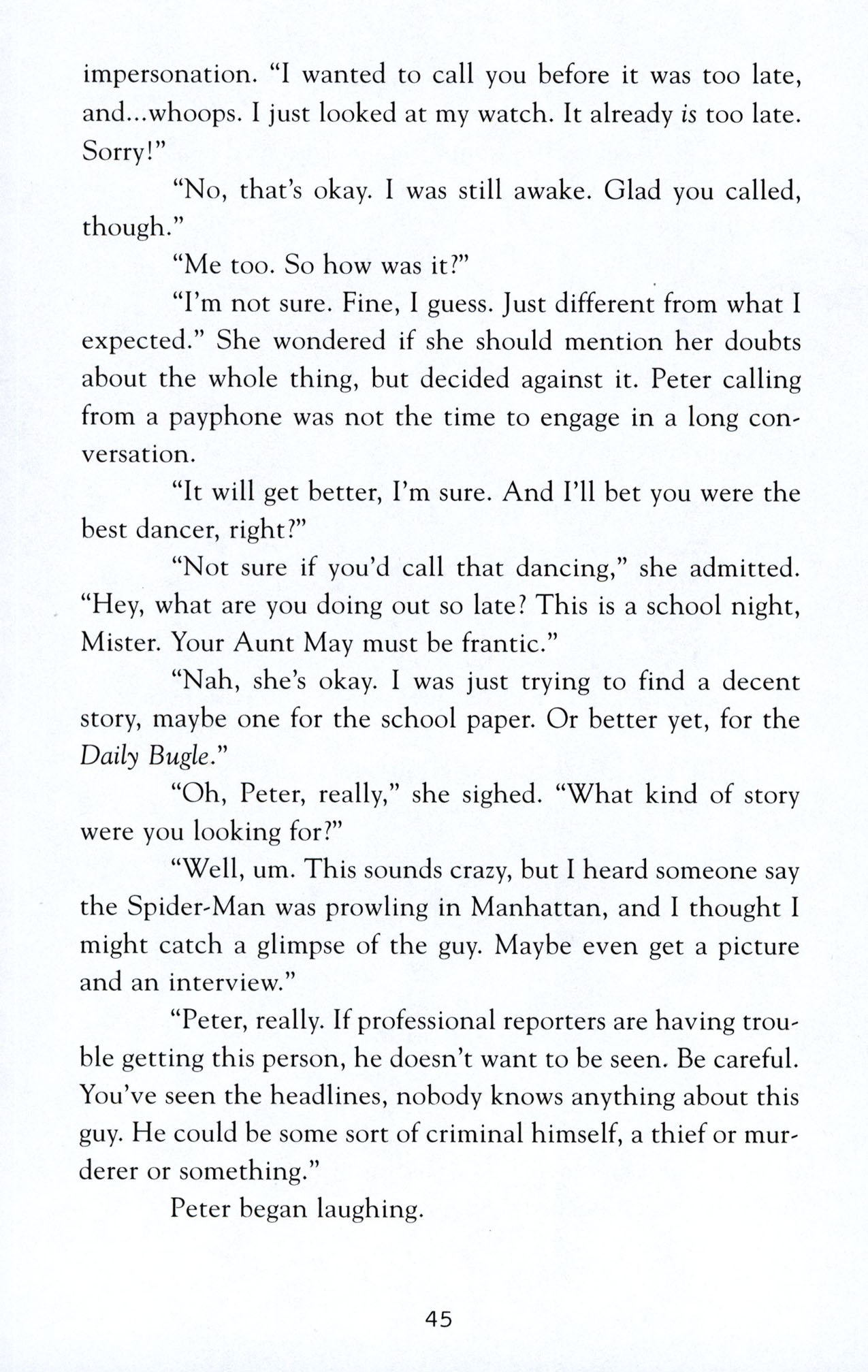 Read online Mary Jane (2003) comic -  Issue # TPB 2 (Part 1) - 55