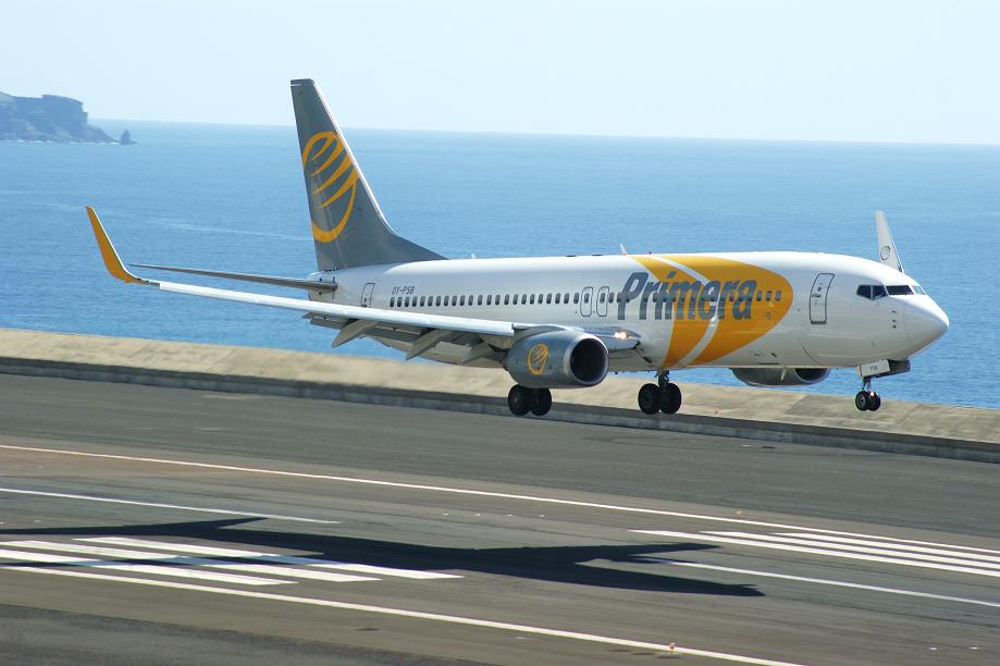 La aerolínea Primera Air Escandinavia (Primera Air Escandinavia) .2